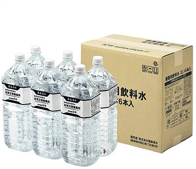 備蓄用 ミネラルウォーター 2L×6本 ICSselection
